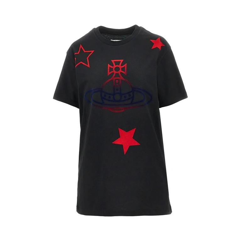 T-shirt Vivienne Westwood Orb and Stars pour femme XS