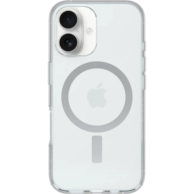 iPhone 16 (Only) - Symmetry+ Series Clear Case - Clear - with Camera Control - Snaps to MagSafe - Ultra-Sleek - Raised Edges Protect Camera & Screen - Retail Packaging