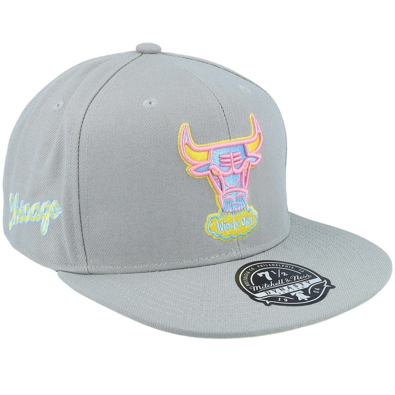 Men's NBA Til Dawn Fitted Hwc Bulls Fitted Caps