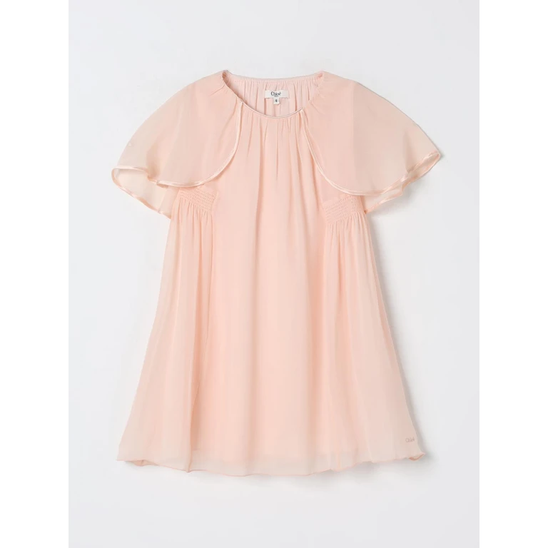 CHLOÉ Dress Kids color Pink (C2060346J)