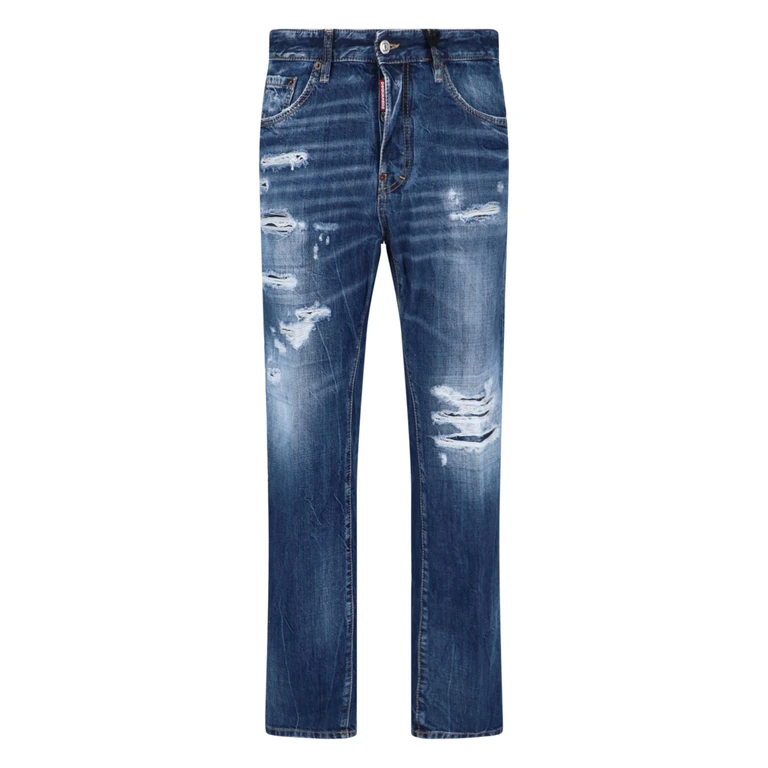 Jeans Blue Cotton - Men