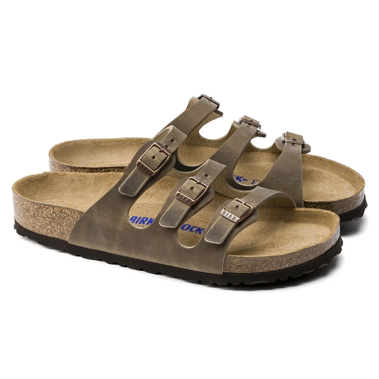 [1011432] Unisex Birkenstock Florida Soft Footbed Oiled Leather (regular Width)
