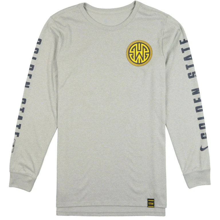 Women's NBA Golden State Warriors Dri-Fit Long Sleeve T-Shirt T-Shirts