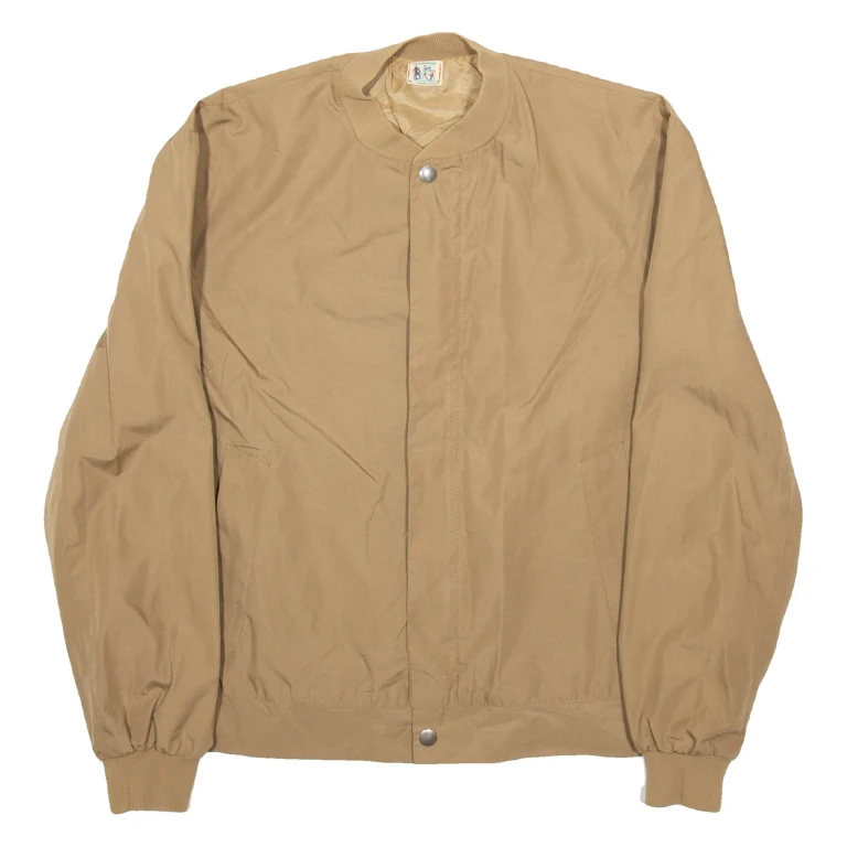 Mens Track Jacket Brown L