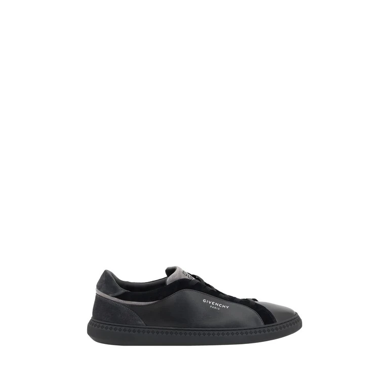 Black Leather G Set Sneakers - Men