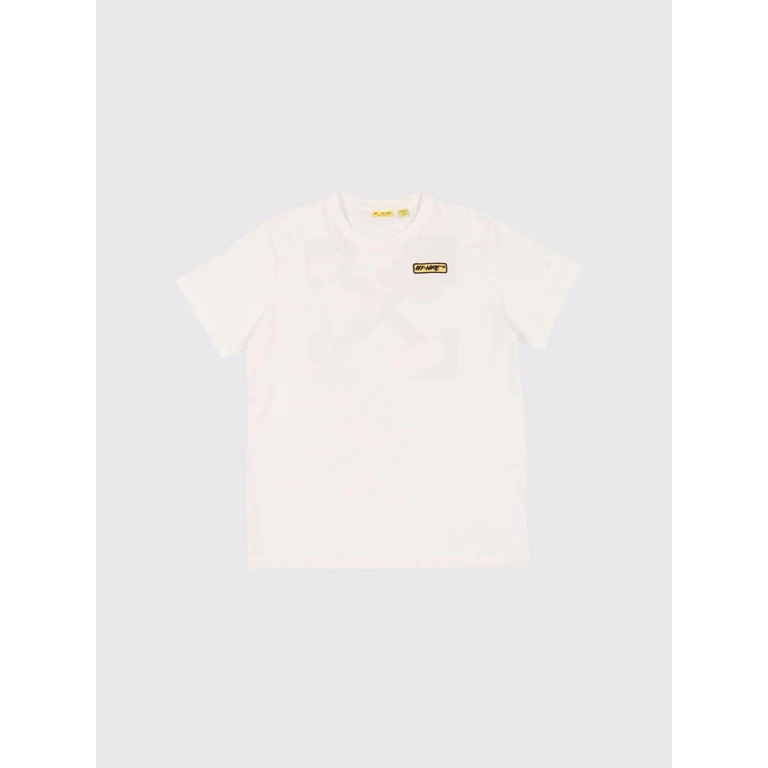 OFF-WHITE KIDS T-Shirt Kids color White (OBAA002S26JER00C100)