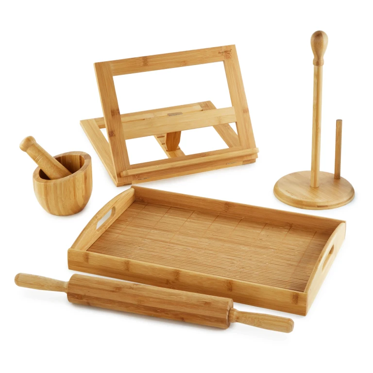 Bamboo 6pc Kitchen Prep Set