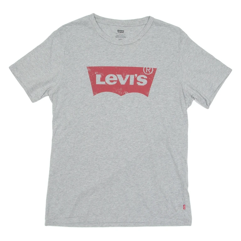 LEVI'S Mens T-Shirt Grey S (NN1-041024-15109)