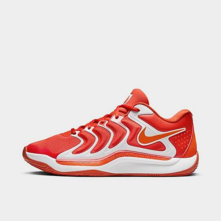 Men's KD 17 TB Basketball Shoes in Team Orange/White/Team Orange Size: 3.5