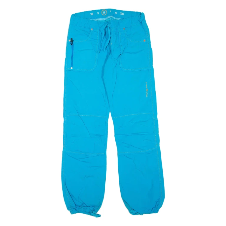 Mens Trousers Blue Regular Tapered W30 L31