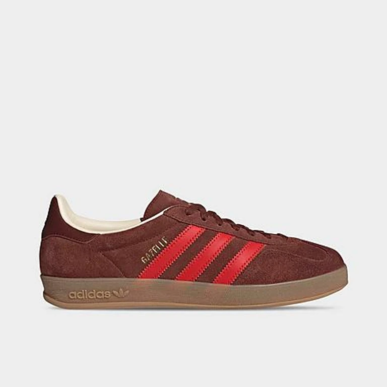 adidas Originals Gazelle Indoor Scarpe casual Brown/Lucid Tangerine/Wonder White