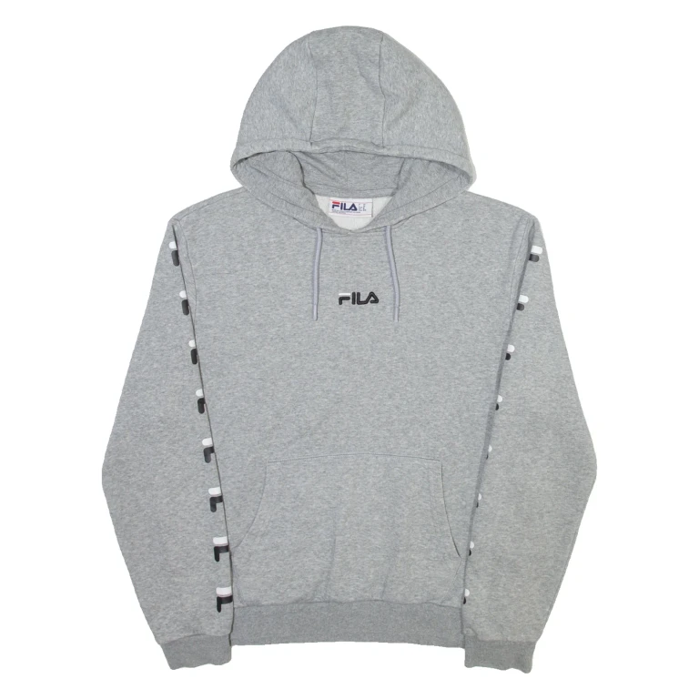 FILA Mens Grey Hoodie M