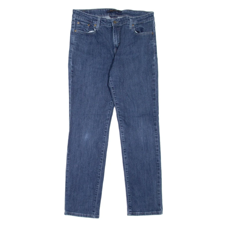 LEVI'S Mid Rise Womens Jeans Blue Slim Skinny W30 L29
