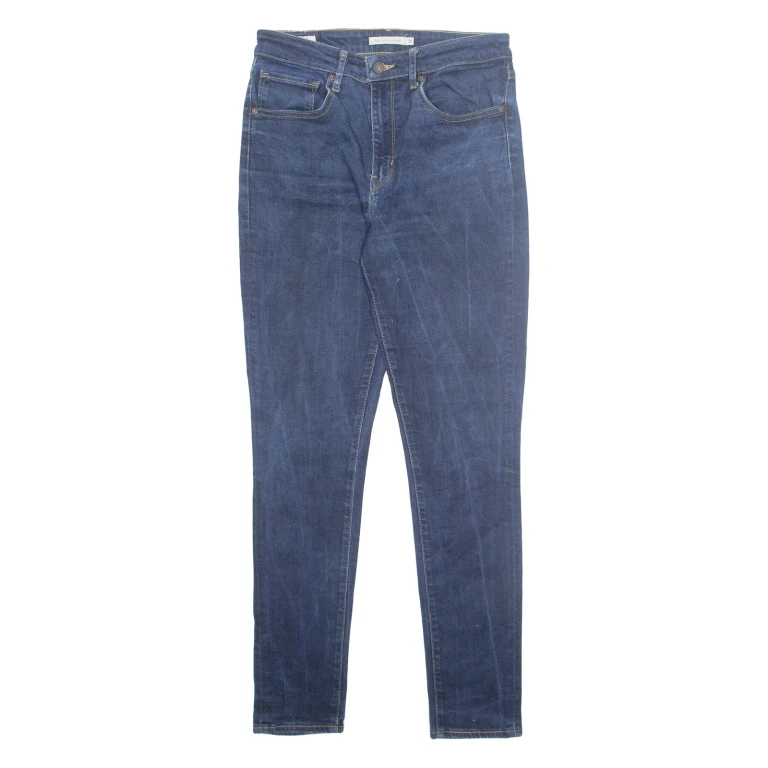 LEVI'S 721 BIG E Womens Jeans Blue Regular Skinny W30 L30