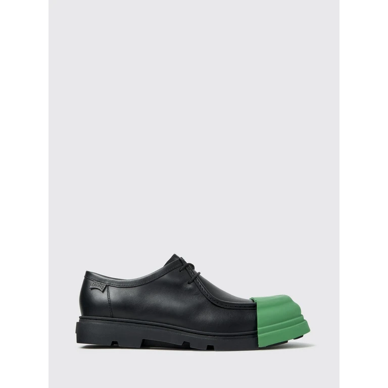 Junction Smooth Calfskin Leather Derby Shoes with Rubber Toe (K100872-033JUNCTION0)