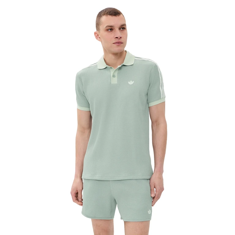 adidas Waffle Polo Wonder Sage XXL