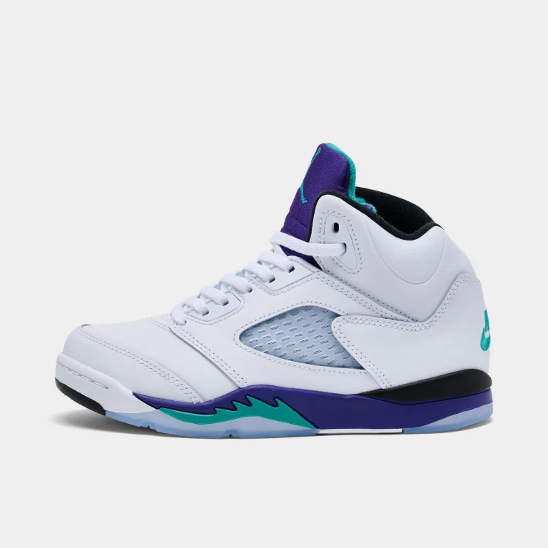 [hq7979-100] Preschool Air Jordan Retro 5 'grape (2025) (ps)'