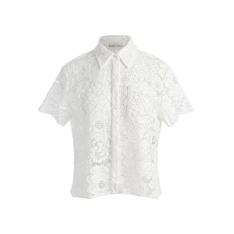 Alice+Olivia Chemise - Blanc (CC604L17006A127)