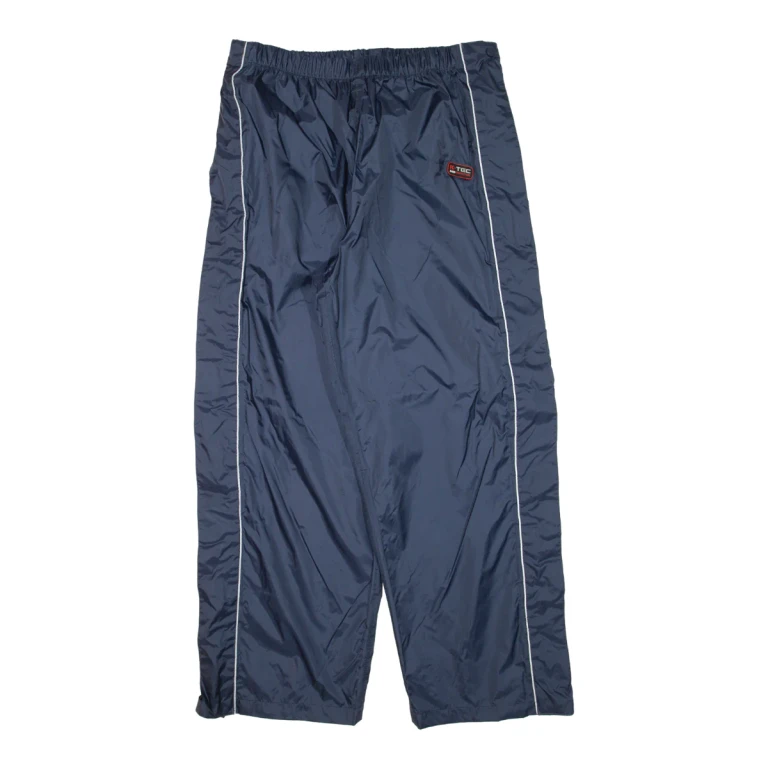 K-TEC Mens Rain Trousers Blue Straight L W32 L28