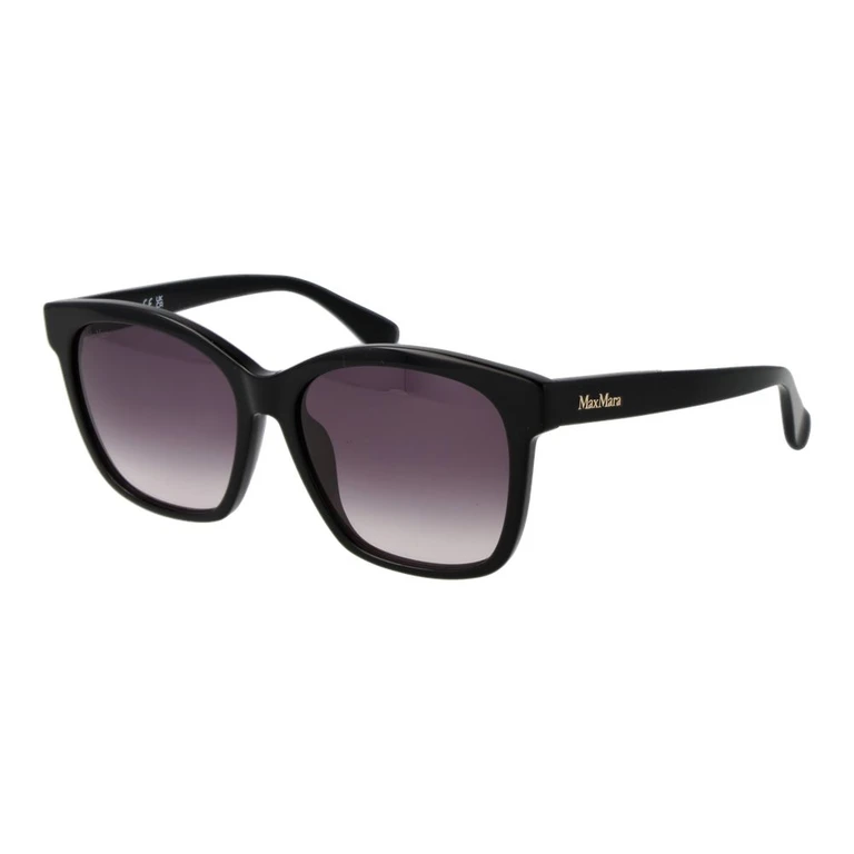Max Mara Black Acetate Sunglasses - Women
