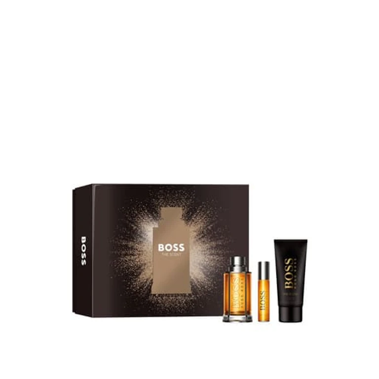 The Scent 3 Pcs Set For Men: 3.3 Eau De Toilette Spray + 0.33 Eau De Toilette Spray + 3.3 Shower Gel
