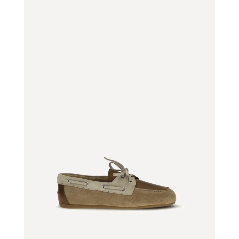 MIU MIU Leather and suede Loafers Female 40