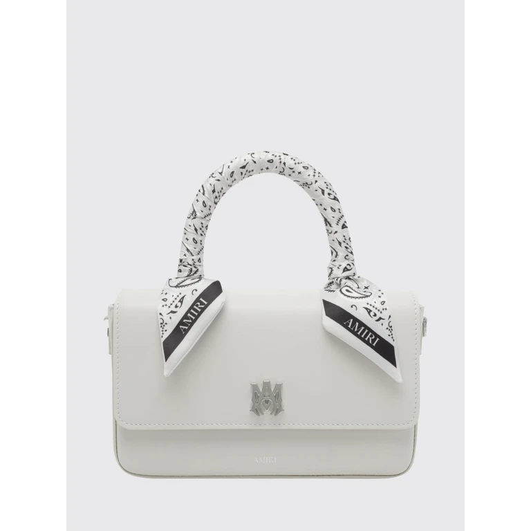 Mini Monogram Leather Handbag with Detachable Strap (AMBGTH1070ALABASTER)