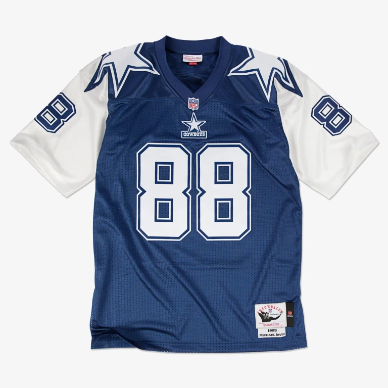 Men's NFL Authentic Jersey Cowboys 1995 Michael Irvin Jerseys