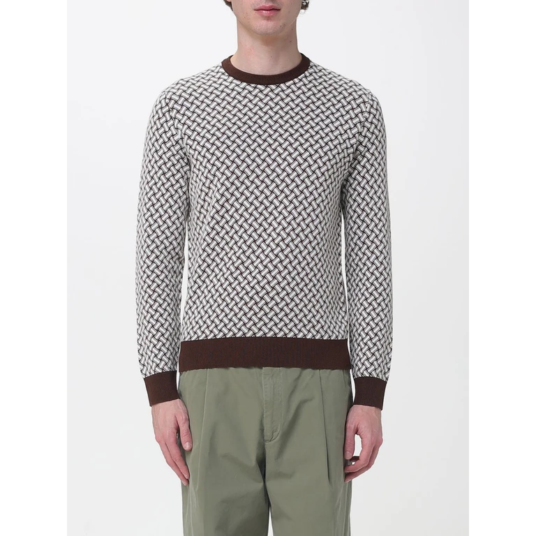 Sweater Men color Brown (D9LZ113NB32)