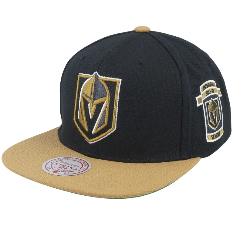 Men's NHL 2 Tone Side Patch Snapback Knights Snapback Caps