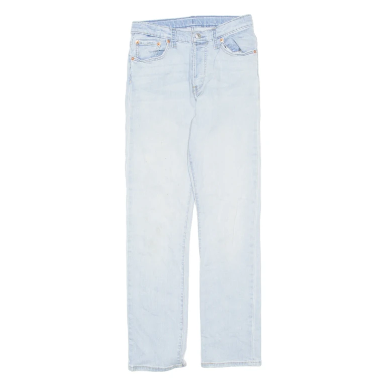 LEVI'S Womens Jeans Blue Regular Straight W26 L28