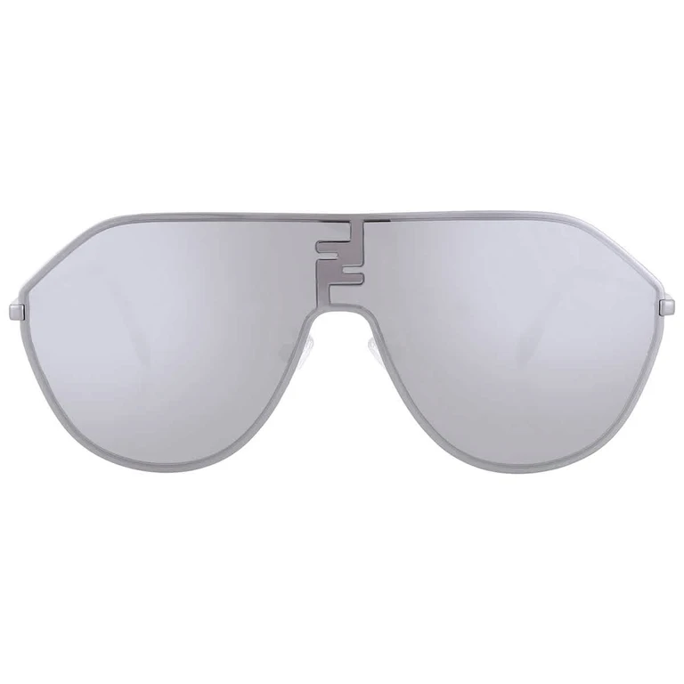 Fendi Smoke Mirror Pilot Unisex Sunglasses FE40080U 12C 65