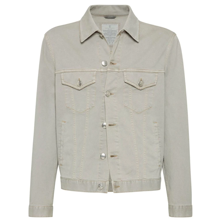 BRUNELLO CUCINELLI Denim Jacket Male 52
