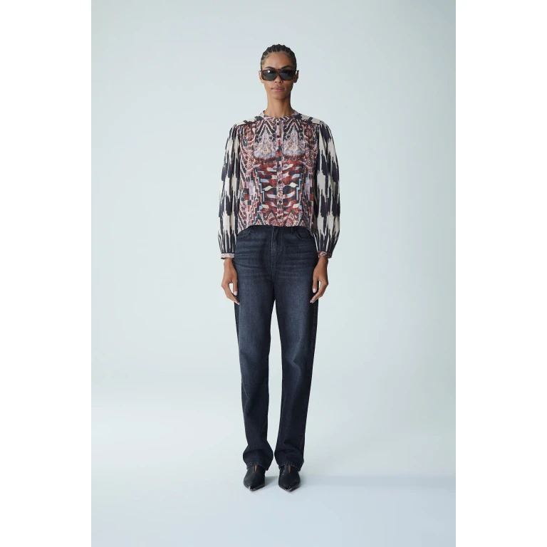 Blouse Junin Celia Blou Sand-Melange