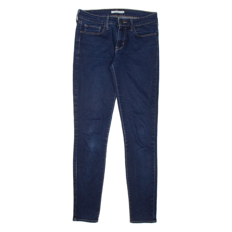 LEVI'S 711 Womens Jeans Blue Slim Skinny W28 L32