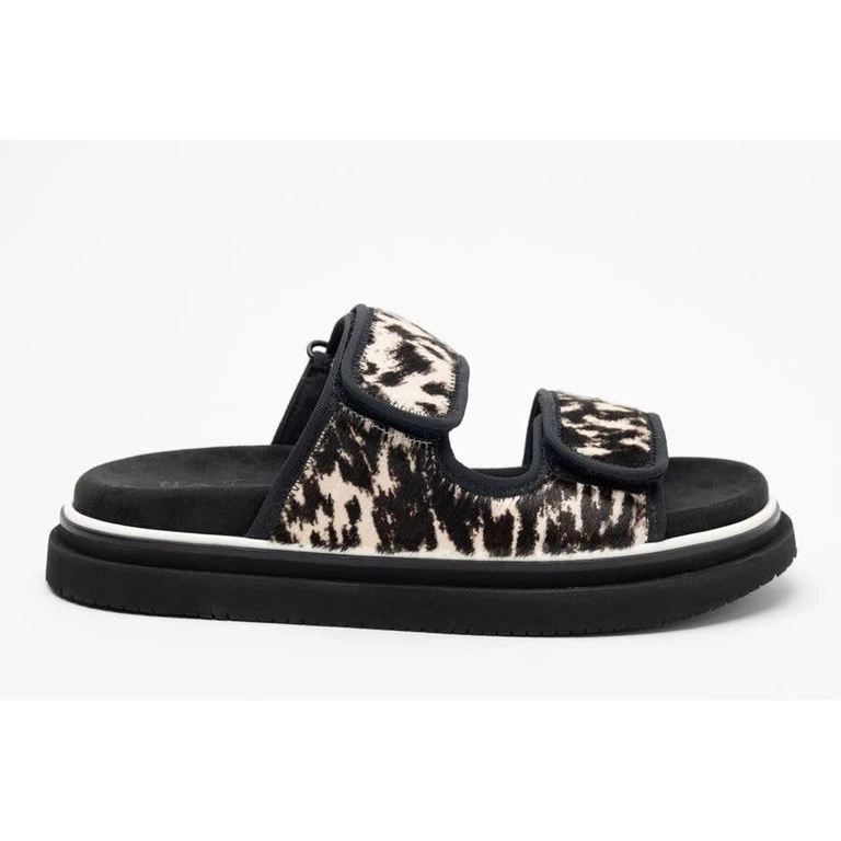 Double-Strap Flat Sandals