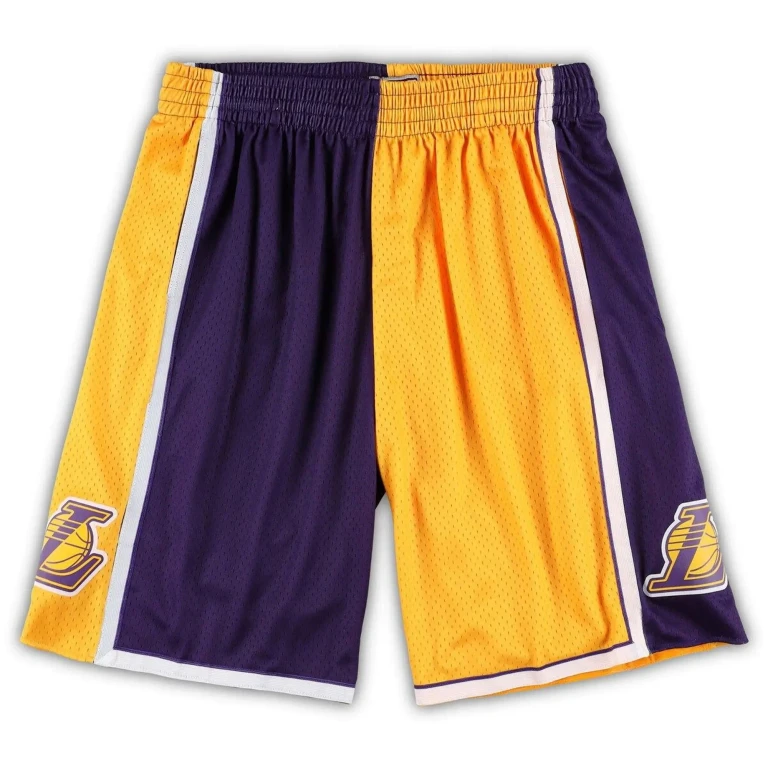 NBA Split Swingman Shorts La Lakers 2009