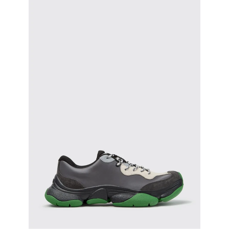 Twins Bicolour Calfskin Leather Trainers with Vibram Sole (K101068-016TWINS0)