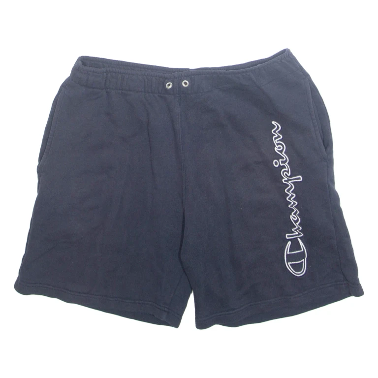 CHAMPION Mens Casual Shorts Blue L W30