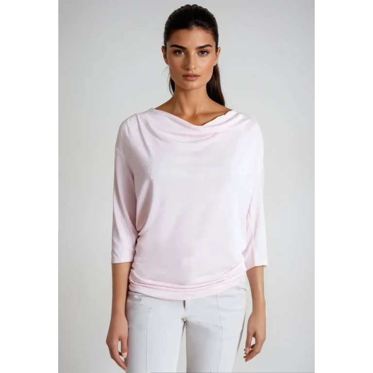 Bon Voyage Travel Tee - Blush Pink