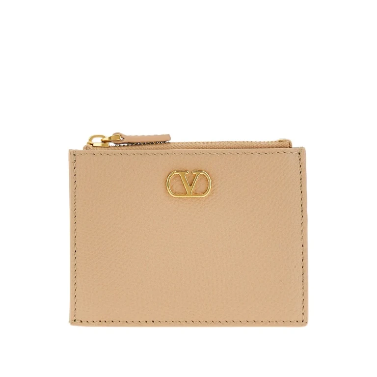 VALENTINO GARAVANI 'Vlogo Signature' leather cardholder Woman One Size