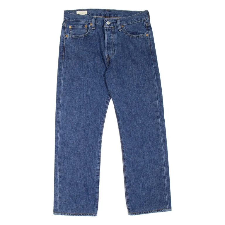 LEVI'S 501 BIG E Jeans Mens Blue Regular Straight W29 L25
