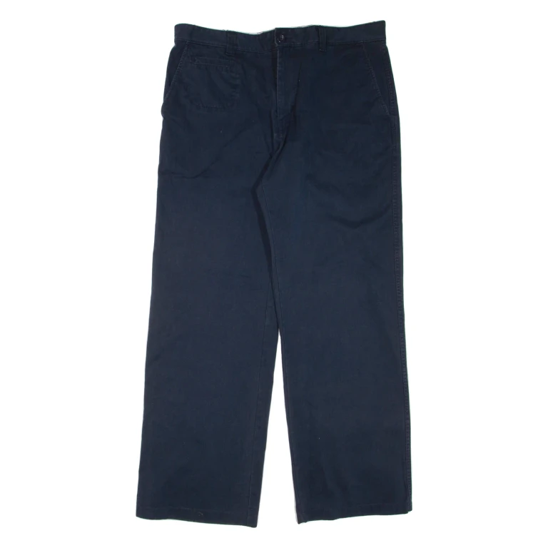 GAP Womens Trousers Blue Loose Straight W34 L34