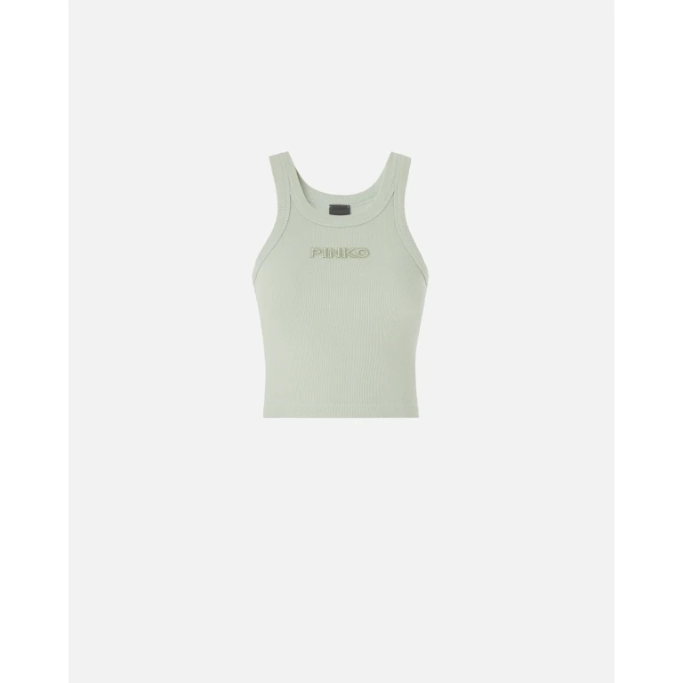 Pinko - Débardeur cropped à logo PINKO - XS