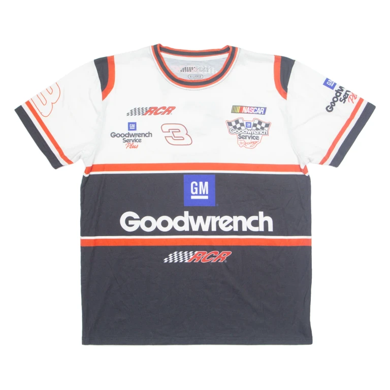 Goodwrench Motorsport Mens T-Shirt White XL