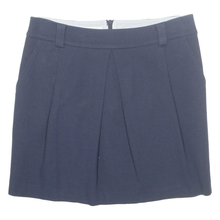 MARELLA Womens Straight Skirt Blue Short UK 12
