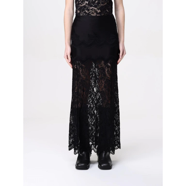 Skirt Woman color Black (25PJJU021PA0170P001)