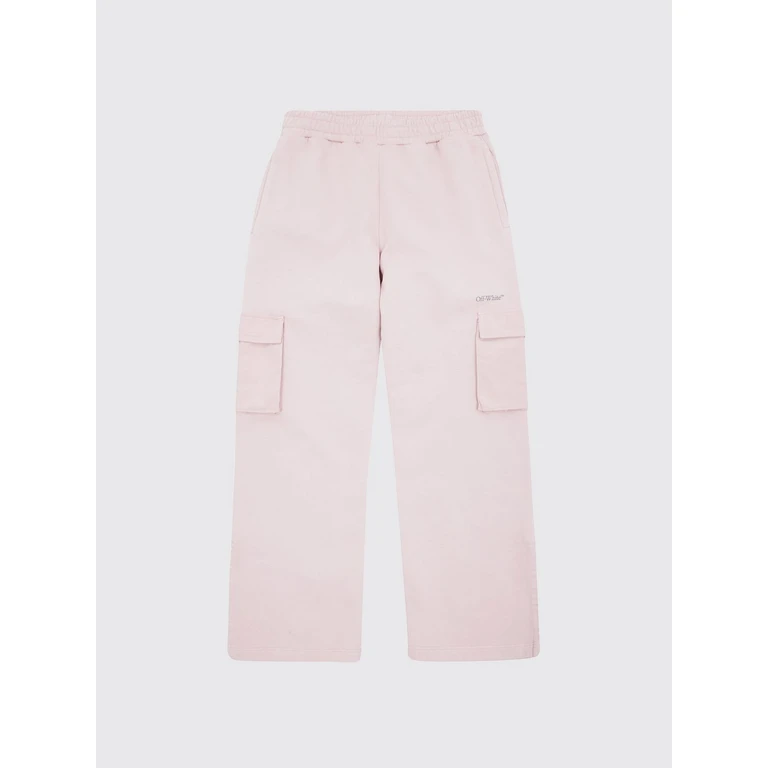 OFF-WHITE KIDS Pants Kids color Pink (OGCH00CF25FLE0013B07)