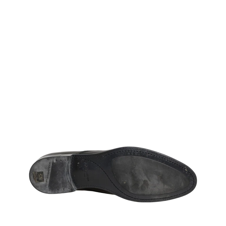 Dress Black Leather Lace Up Derby Shoes Calf - Men