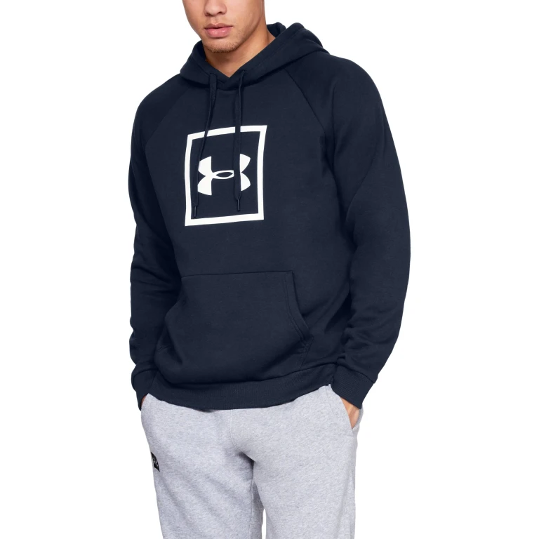 Men's Rival Fleece Box Logo Hoodie